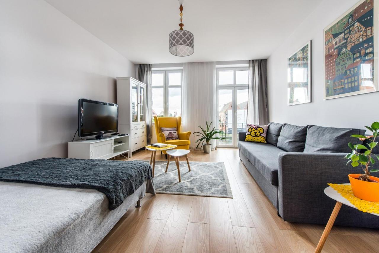 Hello Apartments Amazing River View 4 Bedrooms & Balcony Гданск Екстериор снимка