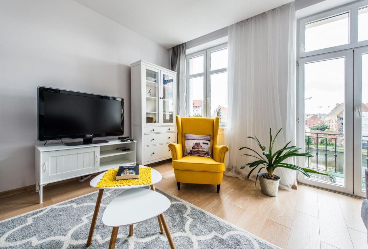 Hello Apartments Amazing River View 4 Bedrooms & Balcony Гданск Екстериор снимка